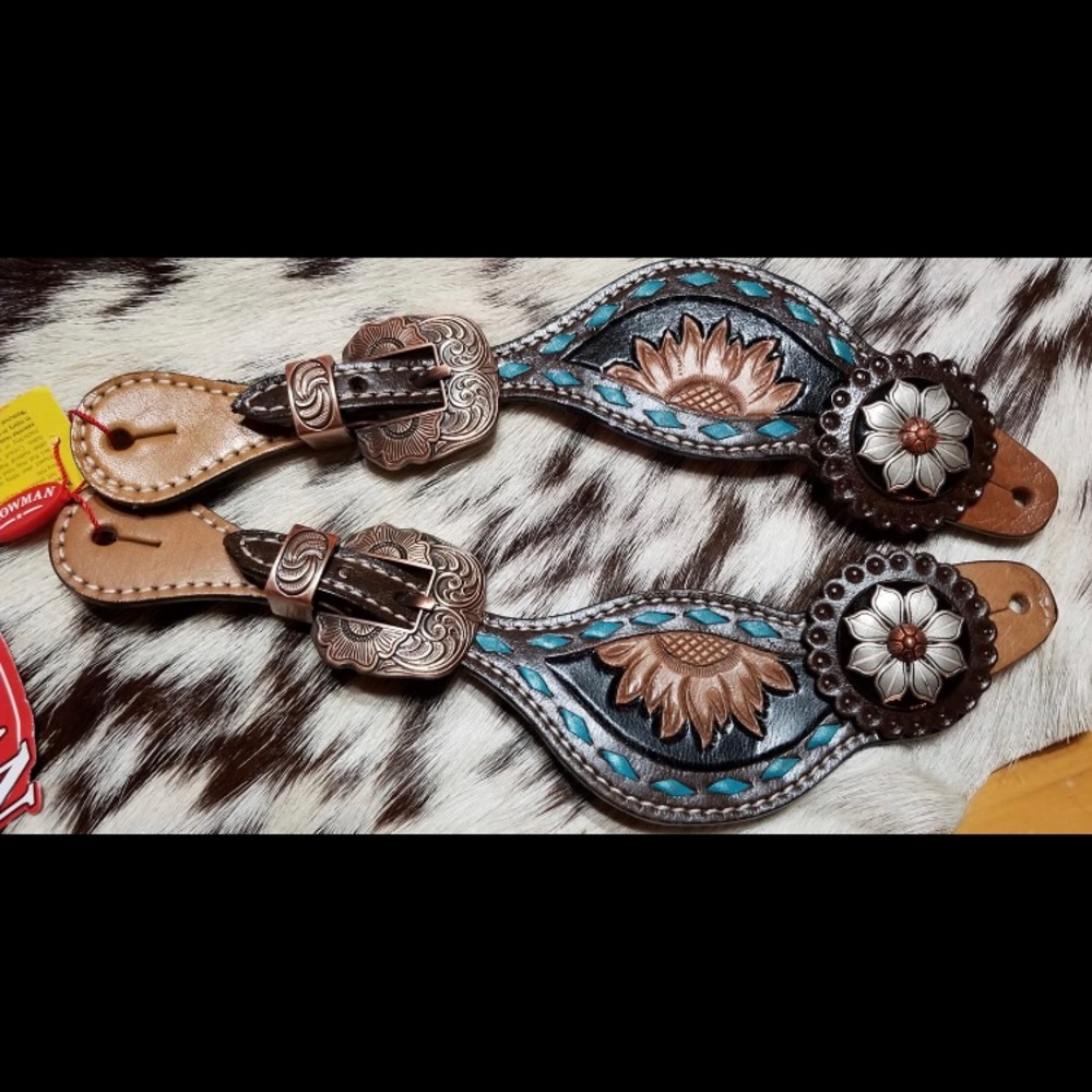 💎SOLD💎 Sunflower spur straps